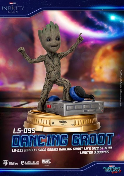 Groot qui danse 1/1 Les Gardiens de la Galaxie 2  1/1 - Marvel Life Size Statue