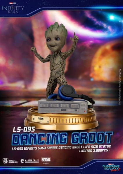 Groot qui danse 1/1 Les Gardiens de la Galaxie 2  1/1 - Marvel Life Size Statue