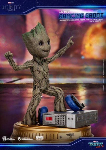 Groot qui danse 1/1 Les Gardiens de la Galaxie 2  1/1 - Marvel Life Size Statue