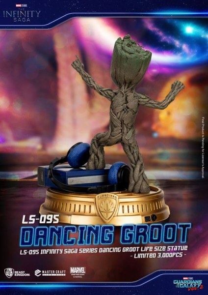 Groot qui danse 1/1 Les Gardiens de la Galaxie 2  1/1 - Marvel Life Size Statue