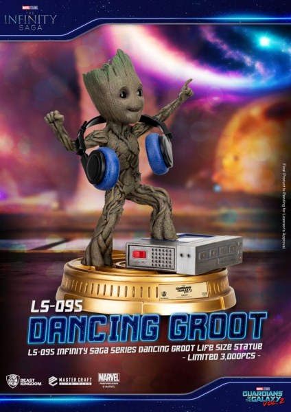 Groot qui danse 1/1 Les Gardiens de la Galaxie 2  1/1 - Marvel Life Size Statue