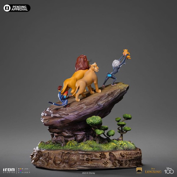Le Roi Lion Deluxe Art Scale - Disney