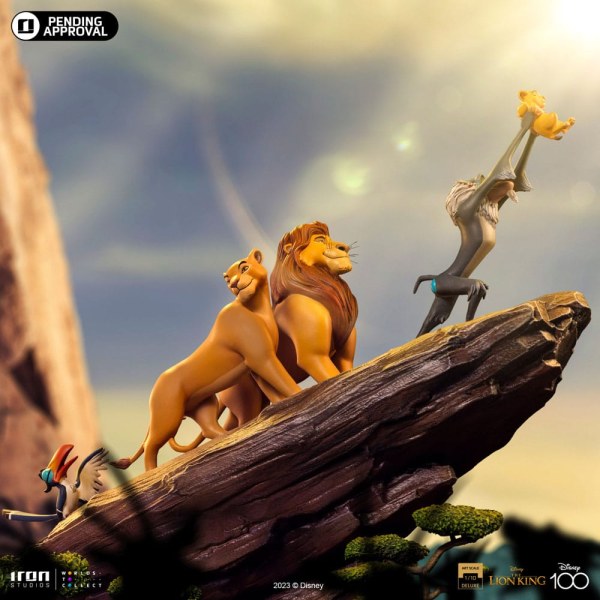 Le Roi Lion Deluxe Art Scale - Disney