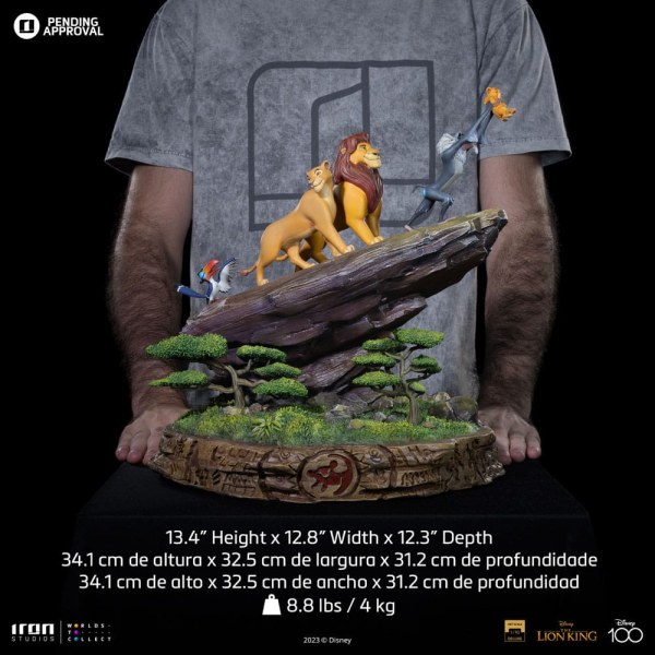 Le Roi Lion Deluxe Art Scale - Disney