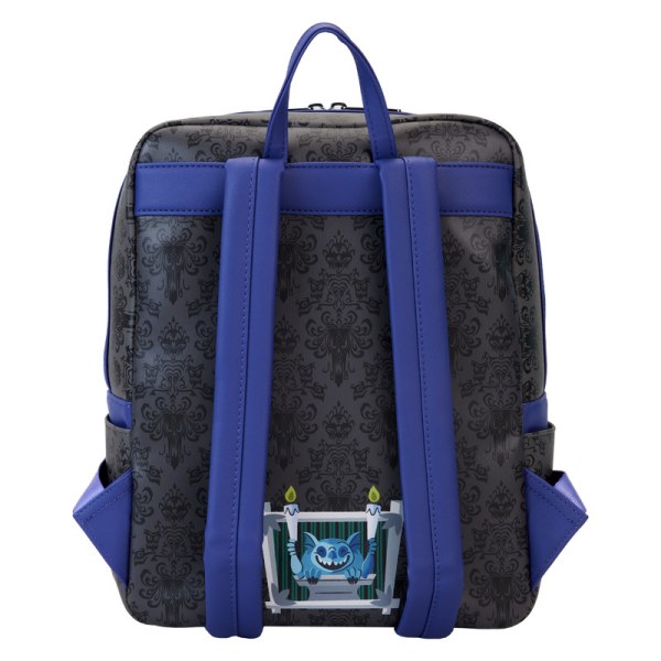 MINI SAC À DOS Lenticulaire Haunted Mansion Portrait The Black Widow - DISNEY LOUNGEFLY