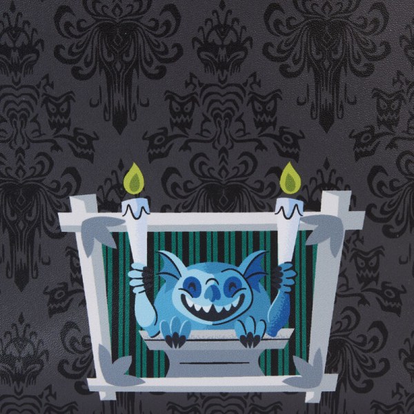 MINI SAC À DOS Lenticulaire Haunted Mansion Portrait The Black Widow - DISNEY LOUNGEFLY