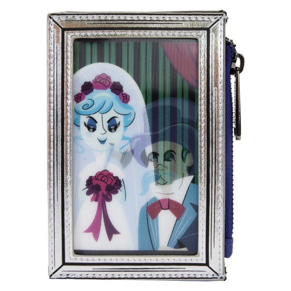 Porte cartes Lenticulaire Haunted Mansion Portrait The Black Widow - DISNEY LOUNGEFLY