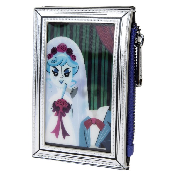 Porte cartes Lenticulaire Haunted Mansion Portrait The Black Widow - DISNEY LOUNGEFLY