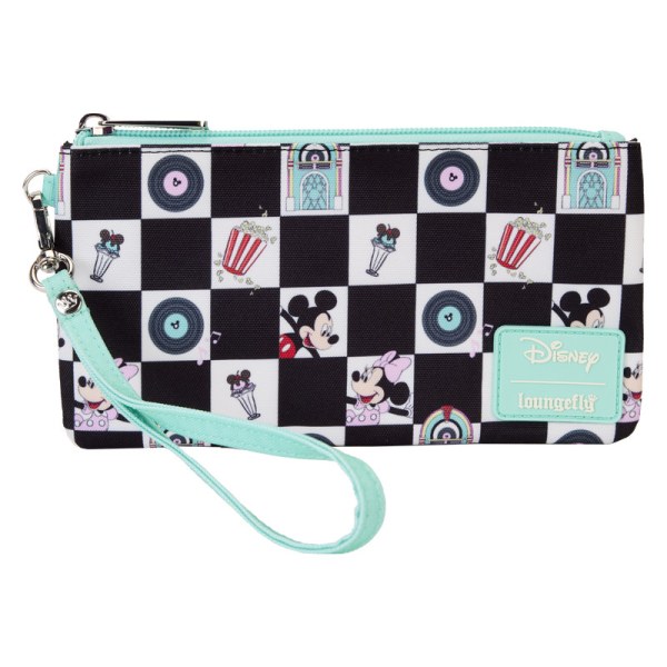 Pochette Mickey et Minnie date night au Diner - DISNEY LOUNGEFLY
