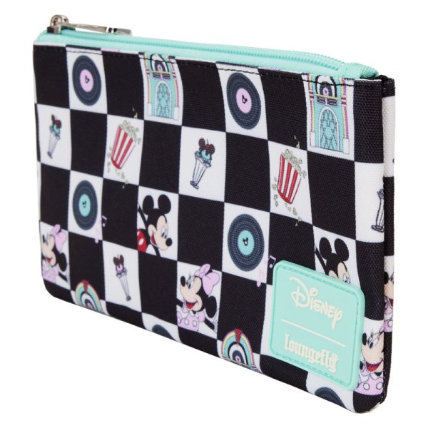 Pochette Mickey et Minnie date night au Diner - DISNEY LOUNGEFLY