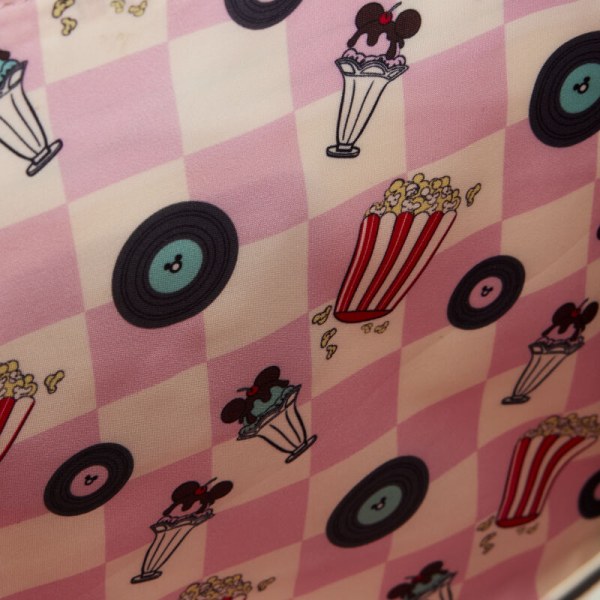 SAC À BANDOULIÈRE Mickey et Minnie date night au Diner - DISNEY LOUNGEFLY