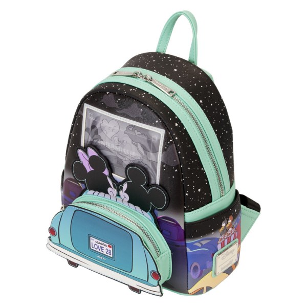 MINI SAC À DOS Lenticulaire Mickey et Minnie Date Night au Drive-In - DISNEY LOUNGEFLY