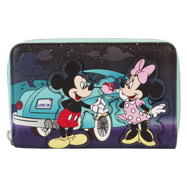 Portefeuille Lenticulaire Mickey et Minnie Date Night au Drive-In - DISNEY LOUNGEFLY
