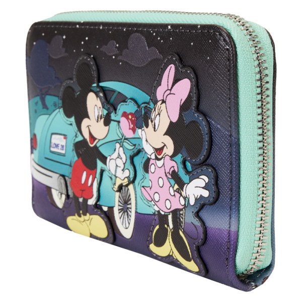 Portefeuille Lenticulaire Mickey et Minnie Date Night au Drive-In - DISNEY LOUNGEFLY