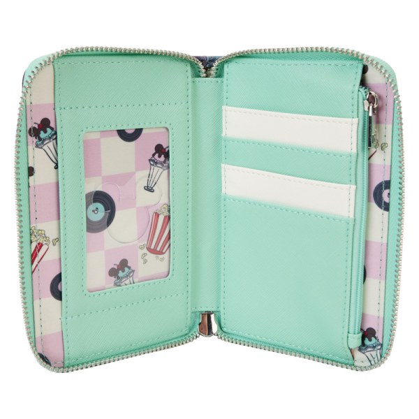 Portefeuille Lenticulaire Mickey et Minnie Date Night au Drive-In - DISNEY LOUNGEFLY