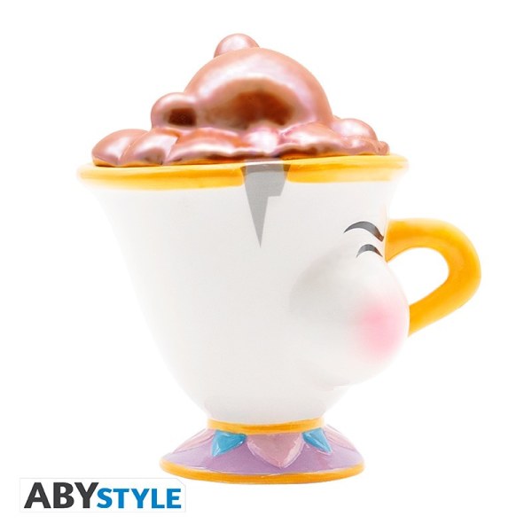 MUG ZIP AVEC BULLES LA BELLE ET LA BÊTE - DISNEY
