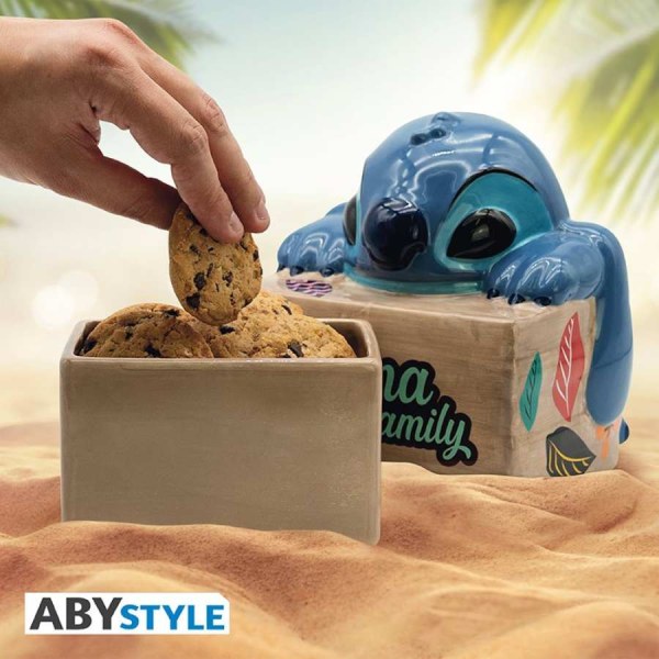 Boîte à cookies Lilo & Stitch Ohana - Disney