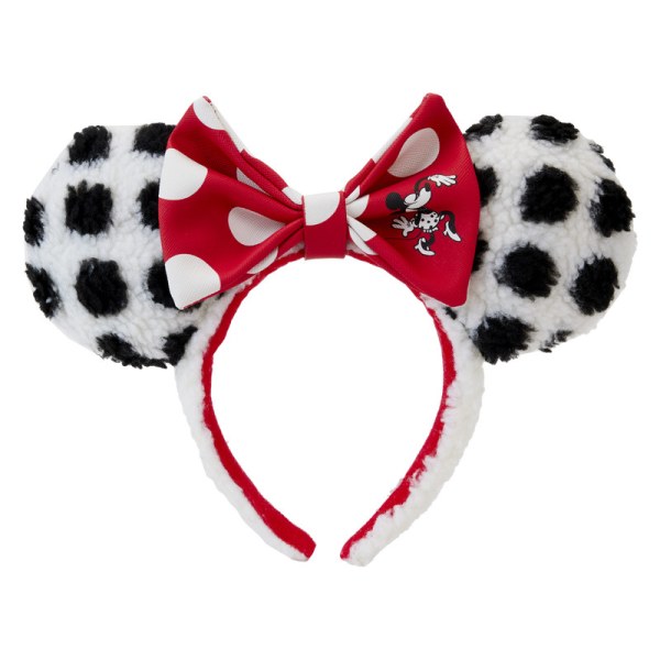SERRE-TÊTE Minnie fait vibrer les points sherpa classique  - DISNEY LOUNGEFLY