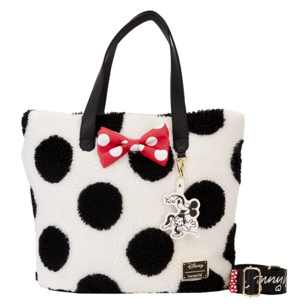 Tote bag Minnie fait vibrer les pois - DISNEY LOUNGEFLY