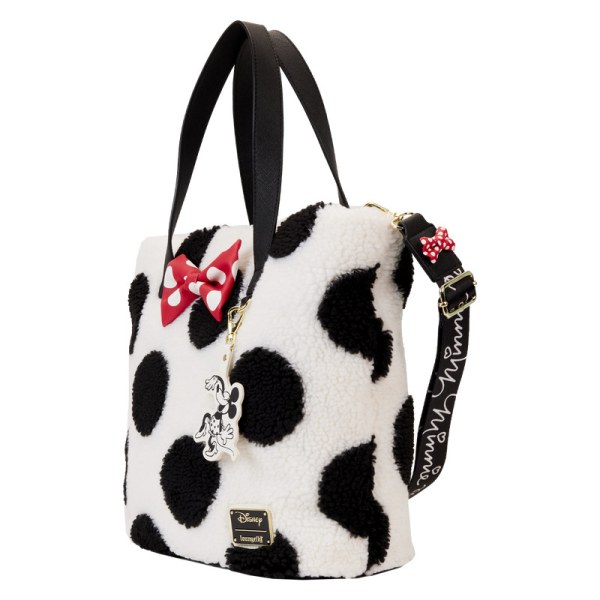 Tote bag Minnie fait vibrer les pois - DISNEY LOUNGEFLY