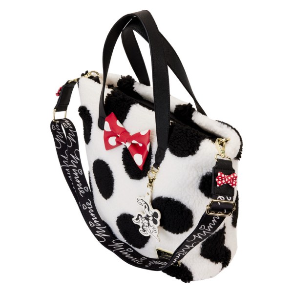 Tote bag Minnie fait vibrer les pois - DISNEY LOUNGEFLY