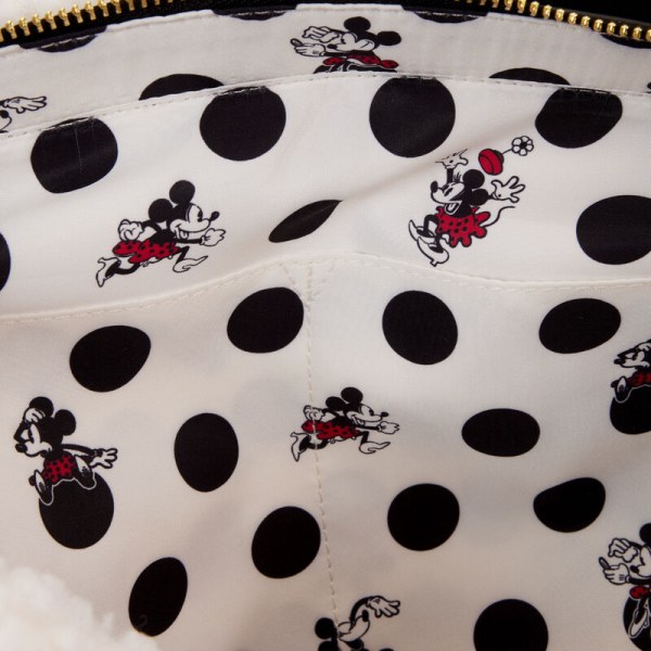 Tote bag Minnie fait vibrer les pois - DISNEY LOUNGEFLY