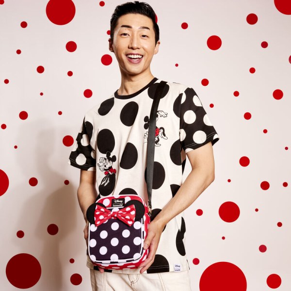 Sacoche Minnie fait vibrer les pois - DISNEY LOUNGEFLY