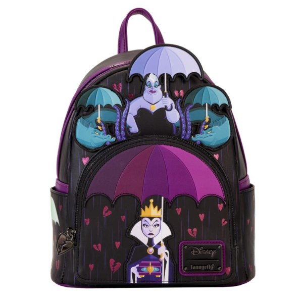 MINI SAC À DOS Les méchants maudissent votre coeur  - DISNEY LOUNGEFLY