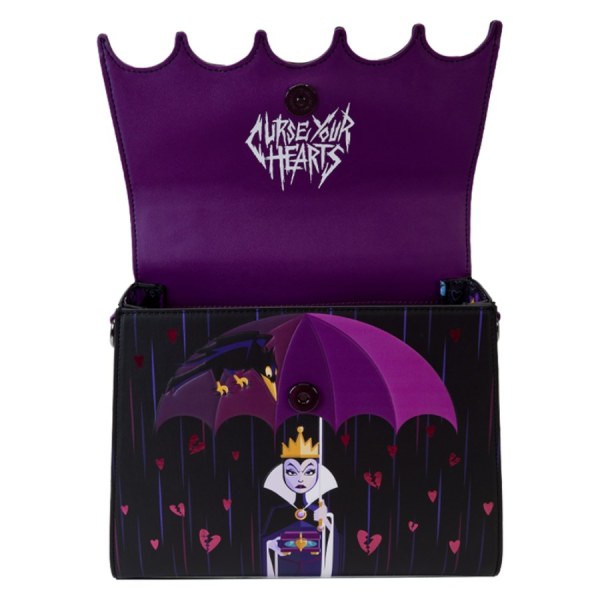 SAC À BANDOULIÈRE  Les méchants maudissent votre coeur - DISNEY LOUNGEFLY