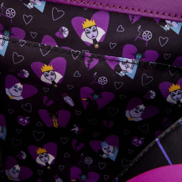 SAC À BANDOULIÈRE  Les méchants maudissent votre coeur - DISNEY LOUNGEFLY