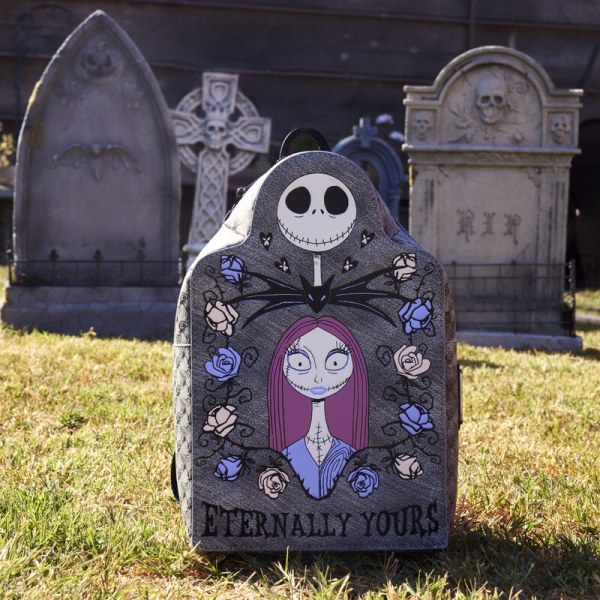 MINI SAC À DOS Jack & Sally pierre tombale "Éternellement vôtre"  - DISNEY LOUNGEFLY