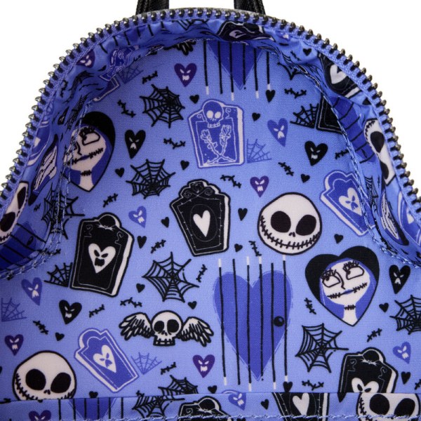 MINI SAC À DOS Jack & Sally pierre tombale "Éternellement vôtre"  - DISNEY LOUNGEFLY