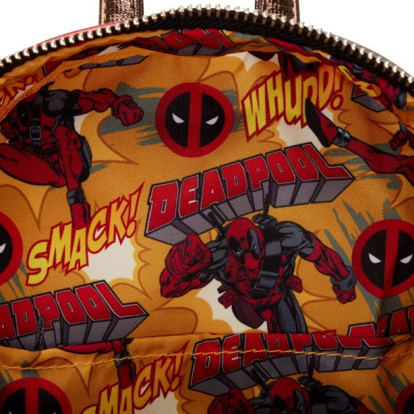 MINI SAC À DOS Marvel Metallique Deadpool - MARVEL LOUNGEFLY