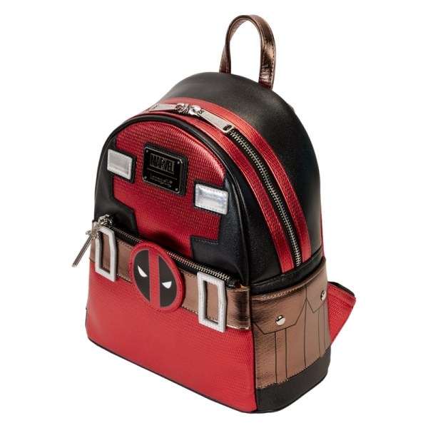 MINI SAC À DOS Marvel Metallique Deadpool - MARVEL LOUNGEFLY