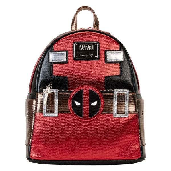 MINI SAC À DOS Marvel Metallique Deadpool - MARVEL LOUNGEFLY