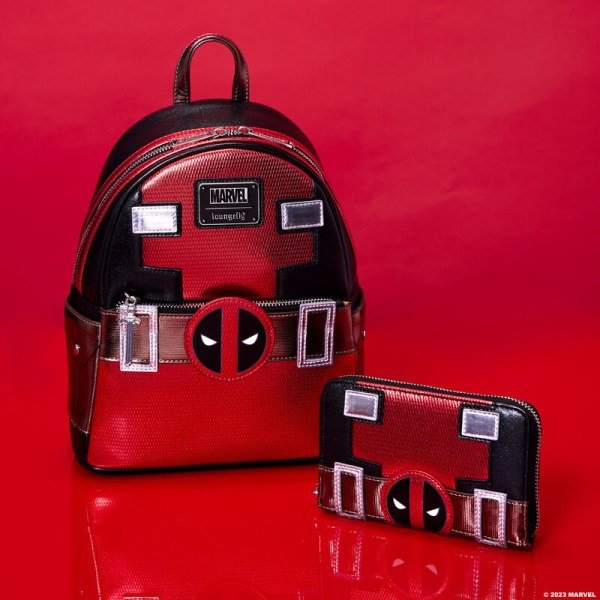 PORTEFEUILLE Marvel Métallique Deadpool - MARVEL LOUNGEFLY