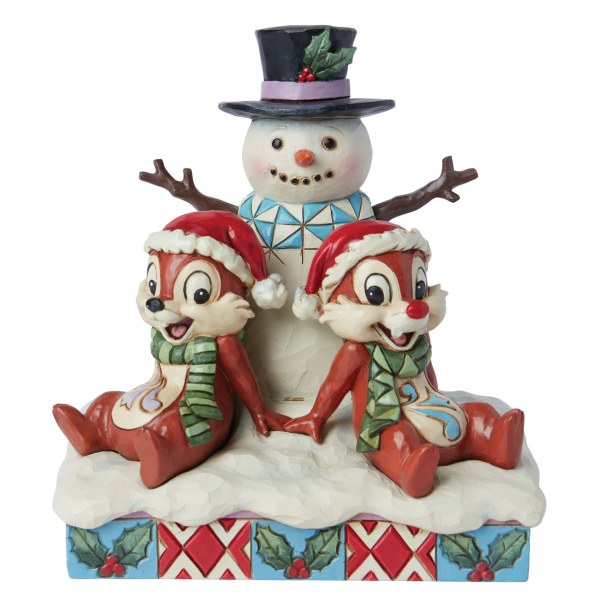 Tic et Tac avec un bonhomme de neige – Disney Traditions