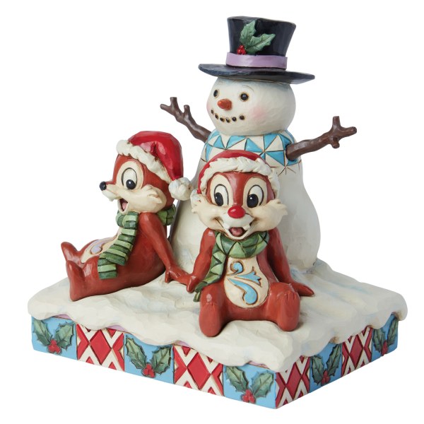 Tic et Tac avec un bonhomme de neige – Disney Traditions