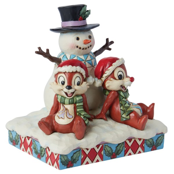 Tic et Tac avec un bonhomme de neige – Disney Traditions