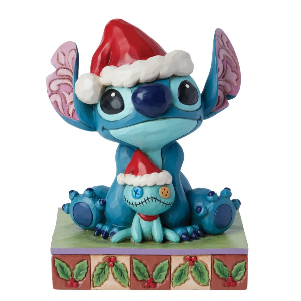 Père Noël Stitch et Scrump – Disney Traditions