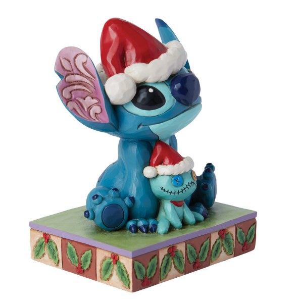 Père Noël Stitch et Scrump – Disney Traditions