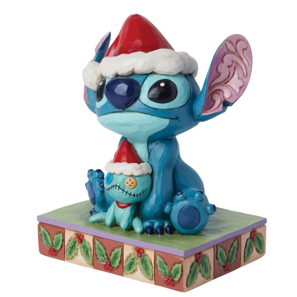 Père Noël Stitch et Scrump – Disney Traditions