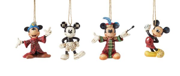 Pack de 4 suspensions Mickey Mouse – Disney Traditions