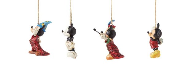 Pack de 4 suspensions Mickey Mouse – Disney Traditions