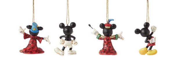 Pack de 4 suspensions Mickey Mouse – Disney Traditions