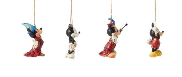 Pack de 4 suspensions Mickey Mouse – Disney Traditions