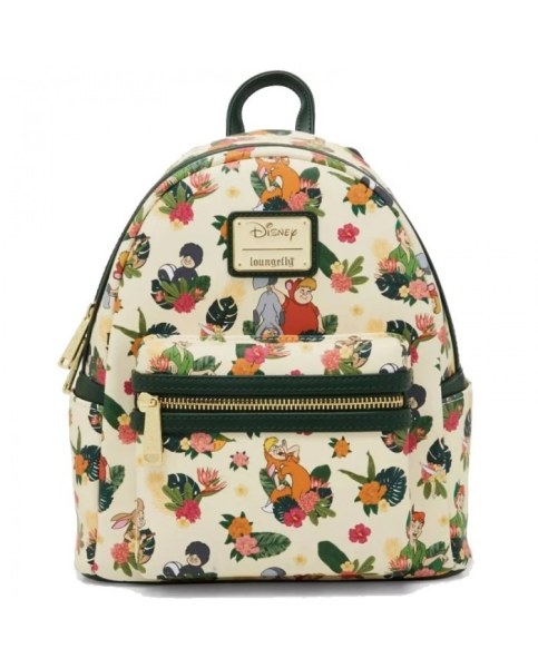 MINI SAC À DOS Peter Pan Floral Aop Exclu - DISNEY LOUNGEFLY
