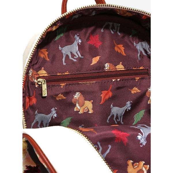 MINI SAC À DOS La belle et le clochard exclu - DISNEY LOUNGEFLY