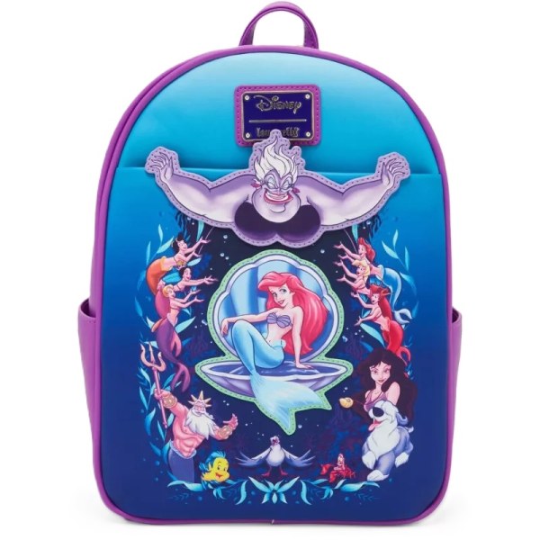 MINI SAC À DOS La petite sirène Ursula Poster exclu - DISNEY LOUNGEFLY