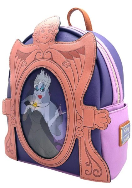 MINI SAC À DOS La petite sirène Ursula Miroir Exclu - DISNEY LOUNGEFLY